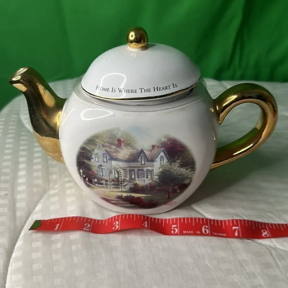 Thomas Kinkade Teapot,